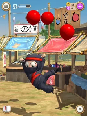 Clumsy Ninja android App screenshot 0